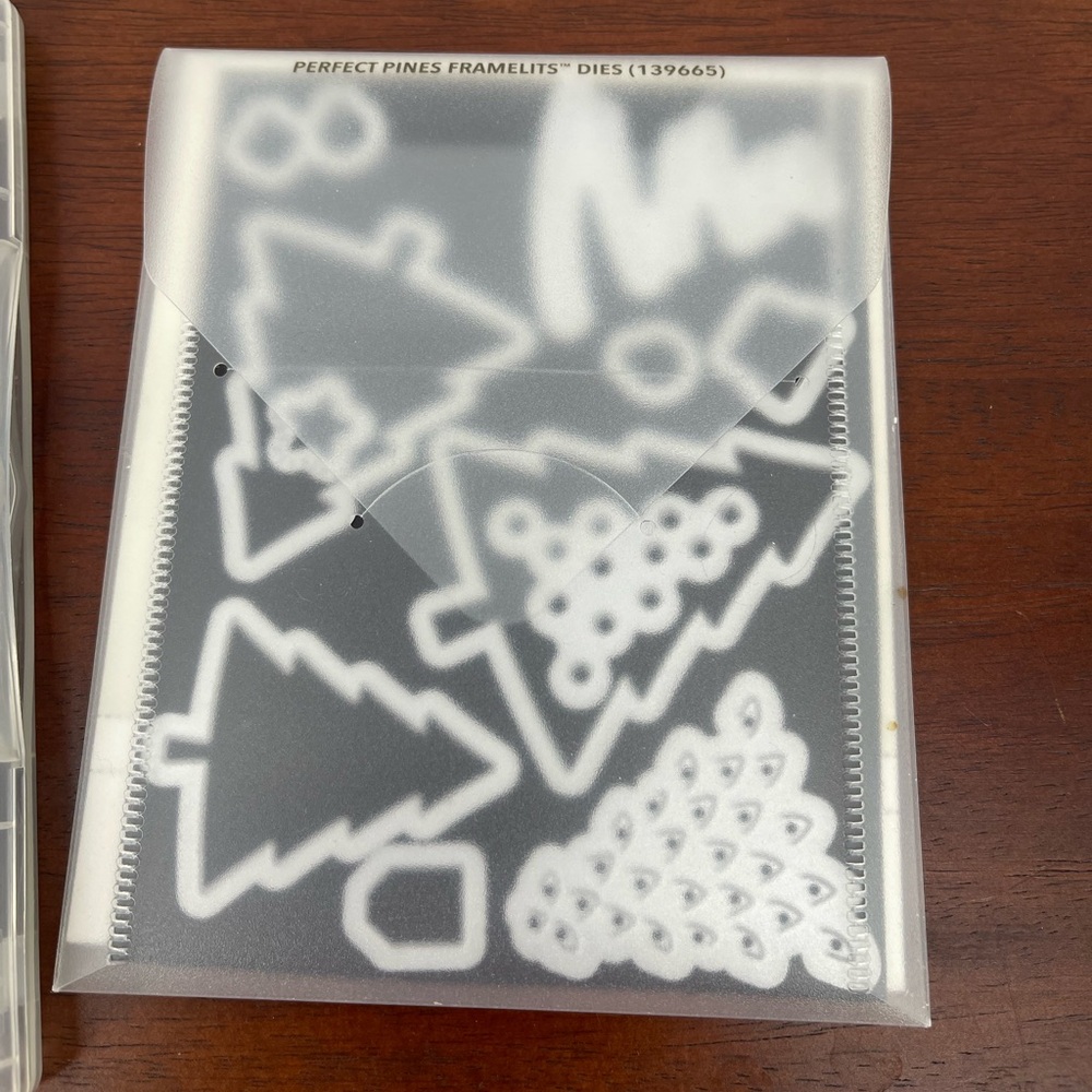 Stampin' Up! Festive Tree Stamp and Perfect Pines Framelits Die Set - Picture 3 of 5